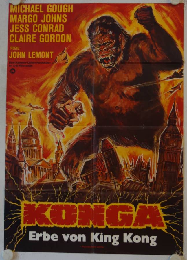 Konga re-release german movie poster